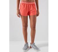 Under Armour Tech Play Up Shorts Orange L Woman