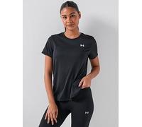 Under Armour Tech Solid Ssc Short Sleeve T-shirt Black M Woman
