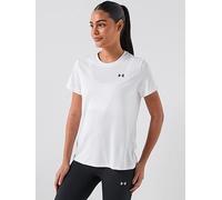 Under Armour Short Sleeve T-Shirt Tech SSC Solid White/Black Women SM