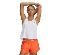 Under Armour Women's Tech Swing Tank, Breathable, Loose-Cut Running Vest, Athletic Sleeveless Tank Top for Women White / / Black