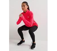 UNDER ARMOUR Womens Training Tech Twist 1/2 Zip Top - Red, Red, Size 2Xl, Women Red