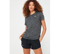 UNDER ARMOUR Women's Training Tech Twist, Black / / White, Size M, Women Black / / White