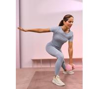 UNDER ARMOUR Women's Training Vanish Seamless Leggings, Harbor Blue / / White, Size L, Women Harbor Blue / / White