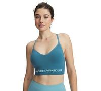 UNDER ARMOUR Womens Training Vanish Seamless Low Bra, Blue, Size S, Women Blue