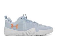 Under Armour Women's Tribase Reign 6 Sneaker, Blue Calm/Distant Gray/Solar Orange, 6.5 UK