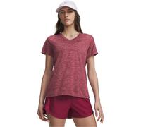 Under Armour Womens Twist V Neck Short Sleeve - Claret 12