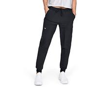 Under Armour Women's UA Armour Sport Woven Pant, women's comfortable tracksuit bottoms, jogger bottoms with tapered leg