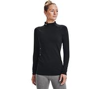 Under Armour Coldgear Authentics Mockneck Long Sleeve T-shirt Black XS Woman