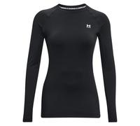 Under Armour Coldgear Authentics Crew Long Sleeve T-shirt Black M Woman