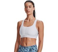 Under Armour Women's UA Crossback Mid Bra Shirt White