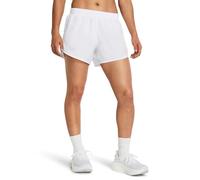 Under Armour Fly By 3in Running Shorts Women - White, Size L