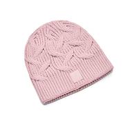 Under Armour Women's Ua Halftime Cable Knit Beanie, Prime Pink, Standard Size