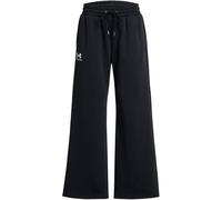 Under Armour Womens Ua Icon Fleece Wide Leg Pant Joggers Black 16