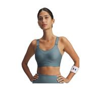 Under Armour Women's Infinity 2.0 High Sports Bra - Jasper Blue/Serpentine - Size: S A-C