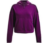 Under Armour Womens UA Journey Fleece Hoody in Purple - Size UK 12-14 (Womens)