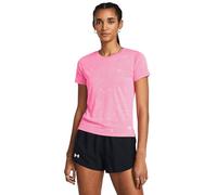 Under Armour Womens UA Launch Splatter SS, Women's T-Shirt, Short Sleeve Sports Top for Women, Lightweight Sports T-Shirt