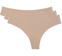 Under Armour 3-Pack Womens Beige PS Thong - Size X-Large