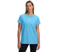 Under Armour Womens Ua Rival Core Ss T-Shirt Ether Blue/White 12