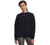 Under Armour Women's UA Rival Fleece Crew Shirt Black