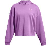Under Armour Womens UA Rival Terry Hooded Neck Long Sleeve Sweatshirt in .Purple - Size 12 UK