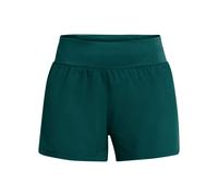 Under Armour Womens UA Run Stamina 3 Inch Shorts in Green - Size 16 UK