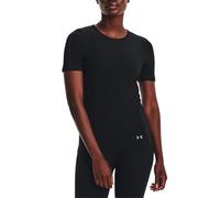 Under Armour Womens UA Rush Seamless T-Shirt in Black - Size 14 UK