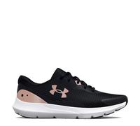 Under Armour Women's Ua Surge 3 Running Shoes Visual Cushioning, Black Dark, 5 UK