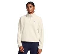 Under Armour Womens Ua W Expanse Fleece Half Zip White 10