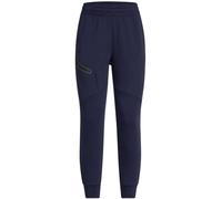 Under Armour Womens Unstoppable Closed Hem Fleece Jogger Blue 12