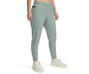 Under Armour Women's Unstoppable Hybrid Pants, (348) Silica Green / / Black, M