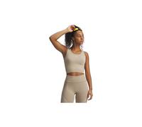 Under Armour Womens Vanish Seamless Tank Top, City Khaki/Summit White/Summit White, L