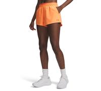 Under Armour Vanish Woven 3´´ Shorts Orange M Woman