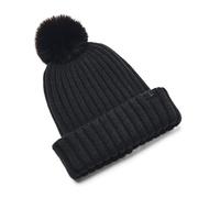 Under Armour Women's W Halftime Pom Beanie Hat Black