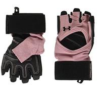 Under Armour Women's Weightlifting Glove, (697) Pink Elixir/Black/Black, Small