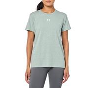 Under Armour Womens Women's UA Rival Core Short Sleeve Tops, Silica Green / / White, M