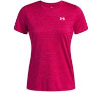 Under Armour Womens Women's UA Tech™ Twist Short Sleeve Tops, Shaded Fuchsia / / White, M