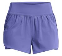 Under Armour Womens Woven 2 in 1 Shorts Sports Bottoms Starlight S