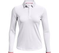 Under Armour Womens Zinger Long Sleeve Polo Colour: Grey, Size: Large