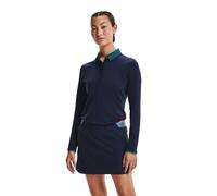 Under Armour Womens Zinger Long Sleeve Polo Colour: Midnight, Size: Extra Large