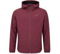 Under Armour Woven Mens Dark Red Windbreaker Jacket 1361612_600