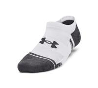 Under Armour Kids Tech No Show 3 Pack Socks Juniors White 4-7.5