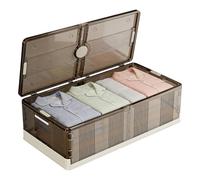 Under Bed Storage Bins, Foldable File Organizer, Under Bed Storage Drawers, Practical Bedroom Organizer Solution, Easy Access Design, Craft Supplies for Apartments Homes Parents Clothes Shoes