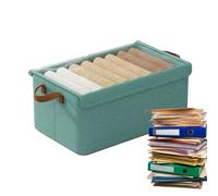 Under Bed Storage Boxes, Under Bed Organizer in Folding Fabric - Clothing Organizer with Handles, for Children's Bedroom Living Room