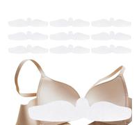 Under Bra Sweat Liners - Soft Absorbent Breast Moisture Control Pads, Washable Comfort Fabric Inserts | Breathable Layer Providing Dry Fresh Feeling During Movement, Useful Body Care Sol