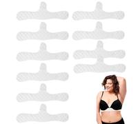 Under Breast Sweat Pads - Odor Control Moisture Wicking | Reusable Soft Skinfold Separators Comfort Protection Lightweight Breathable Design for Hot Weather Underboob Tummy Underarms