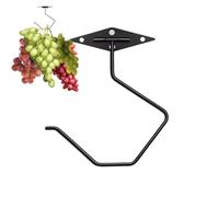 Under Cabinet Banana Hook,Folding Bracket with Adhesive and Screw - Under Cabinet Banana Holder Hook | for Kitchen, Pantry, Living Room, Farmhouse, Motorhome, Bedroom