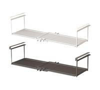 Under Cabinet Basket - 40 cm Extendable Metal Wire Basket, Kitchen Pantry Storage Basket, Extendable Under Counter Organizer | Space Saving Under The Shelf For The Ute Cabinet