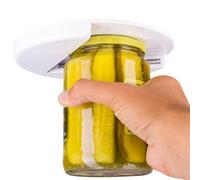 Under Cabinet Jar Opener, Under Cabinet Jar Lid & Bottle Opener, Stainless Steel Under Cabinet Jar Opener, for Weak Hands, Jar Lid & Bottle Cap Opener Tool for Seniors & Weak ands or Arthritic Hands