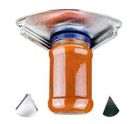 Under Cabinet Jar Openers - Reusable Grippers for Opening Jars | Portable Container Cap Opener Tool, Kitchen Gadgets for Home, Studio, Travel