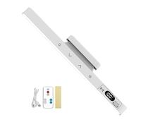 Under Cabinet Lighting | 11.4 Inch Under Cabinet Lamp,5 Color Temps Dimmable Magnetic Light Bar 2500mAh with Remote Control,for Desk Home Closet Bedroom Bathroom Kitchen